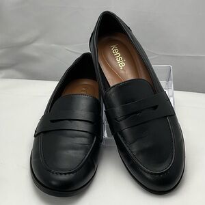 Kensie Gitty Women's Classic Black Comfy Loafers Sz8.5 #0225